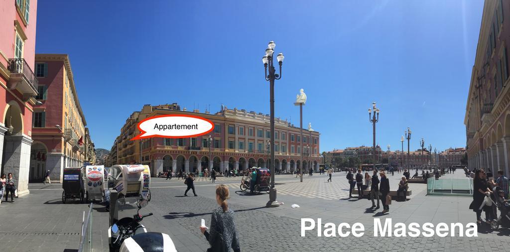 2 Bedrooms Appartement In Central Location On The Famous Place Massena ניס מראה חיצוני תמונה